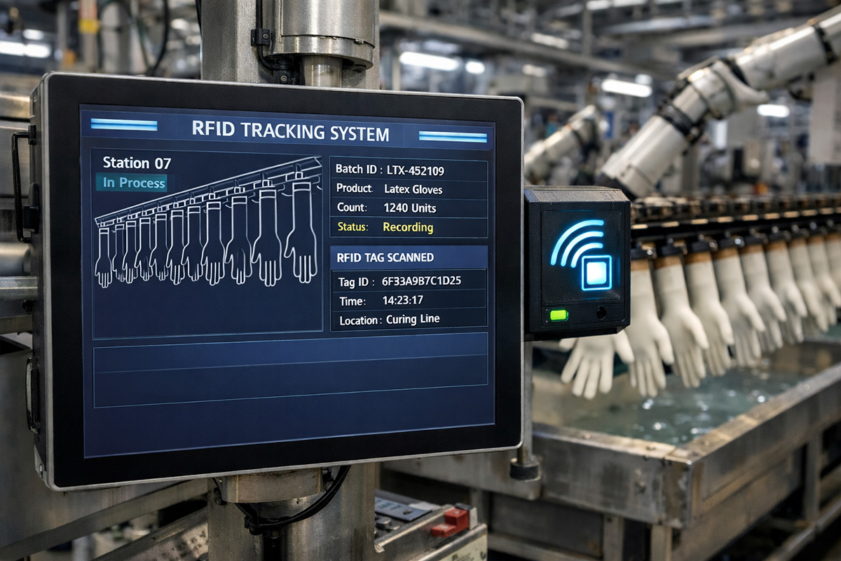 rfid tracking production line